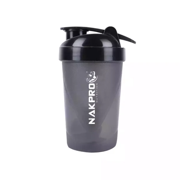 NAKPRO Shaker bottle (Black 500 ml)