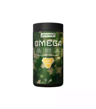 Army1 Omega 3 Fish Oil 1000mg softgel capsules