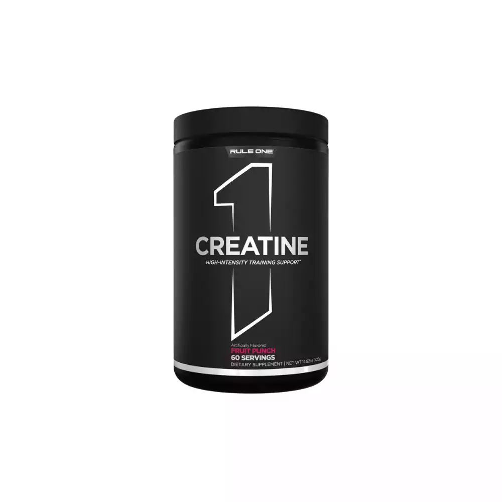 Rule1 Creatine 400g, 60 Servings Flavoured Rule1 Creatine micronized creatine monohydrate powder