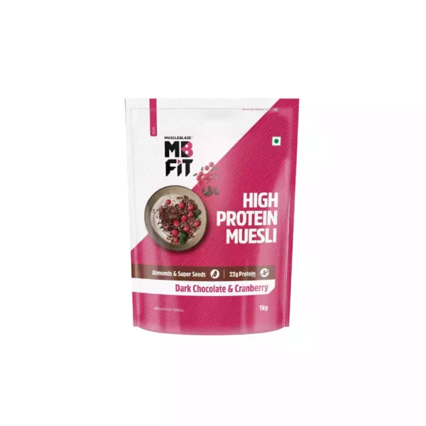 MuscleBlaze Fit High Protein Muesli 1kg