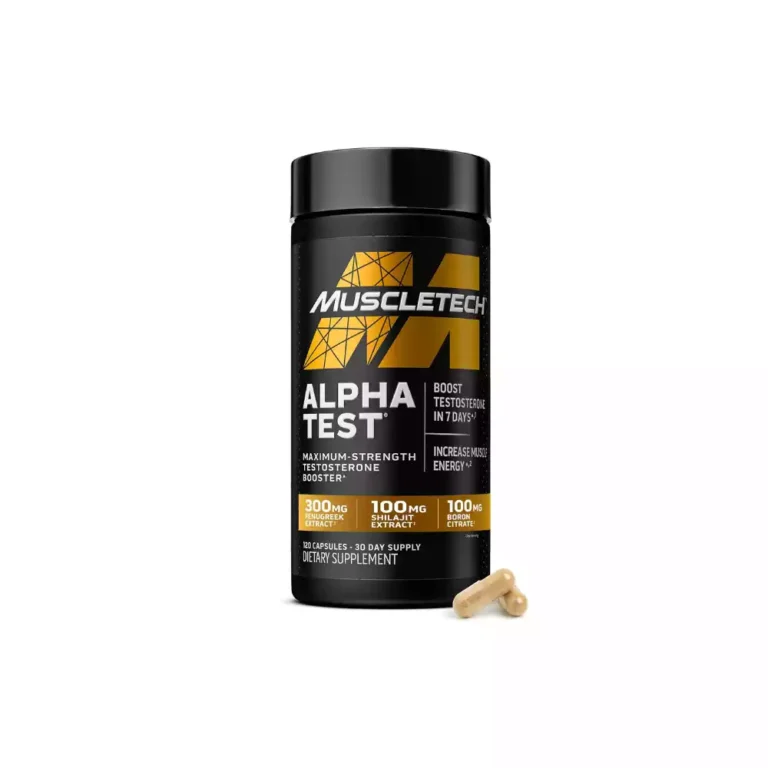 MuscleTech Testosterone Booster for Men 120 Cap Jhoori