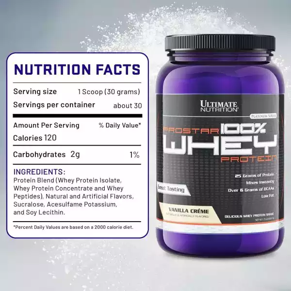 145 Prostar Vanilla Creme 2LB Nutrition 1 600x600 1